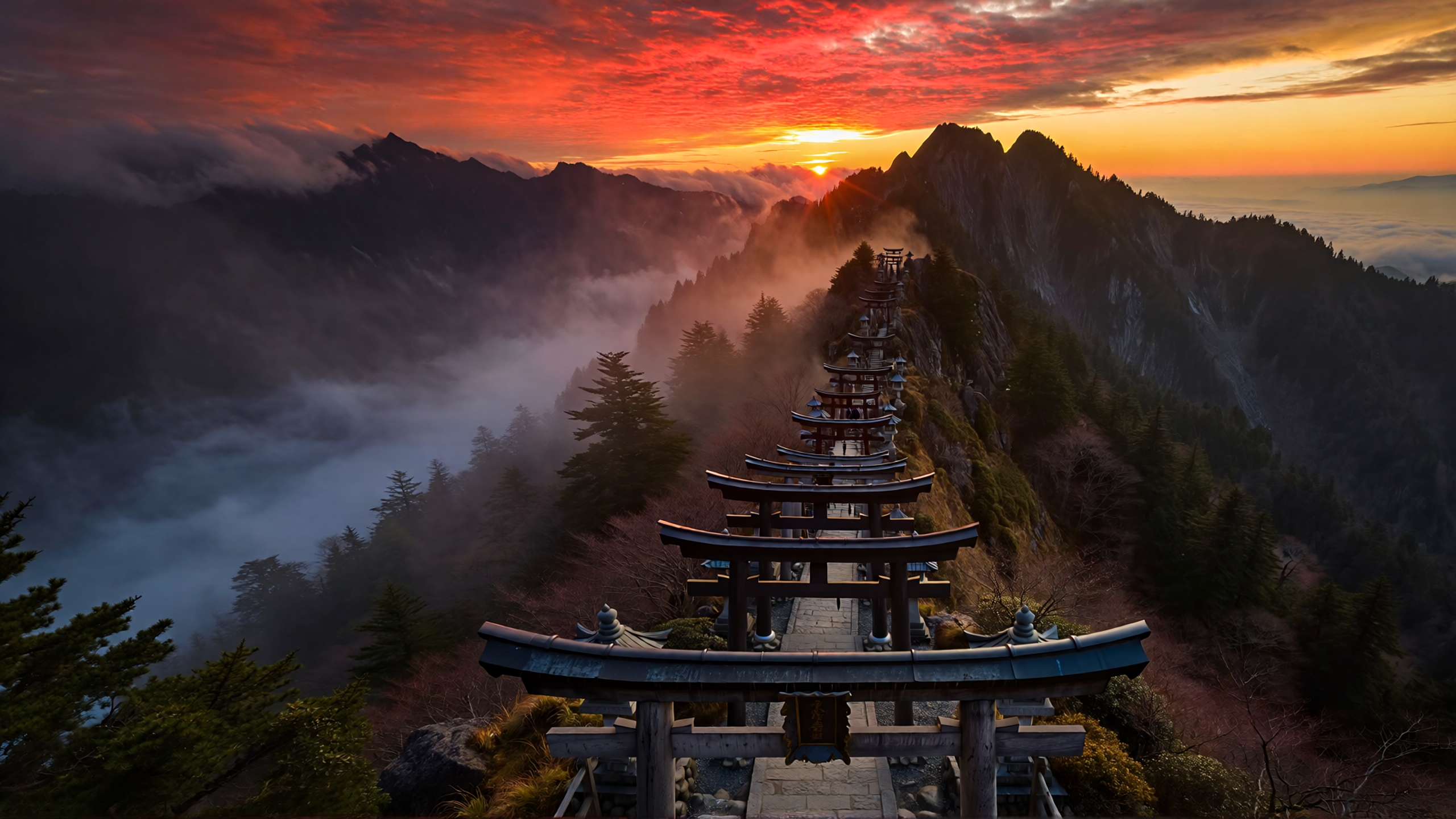 Japan landscape